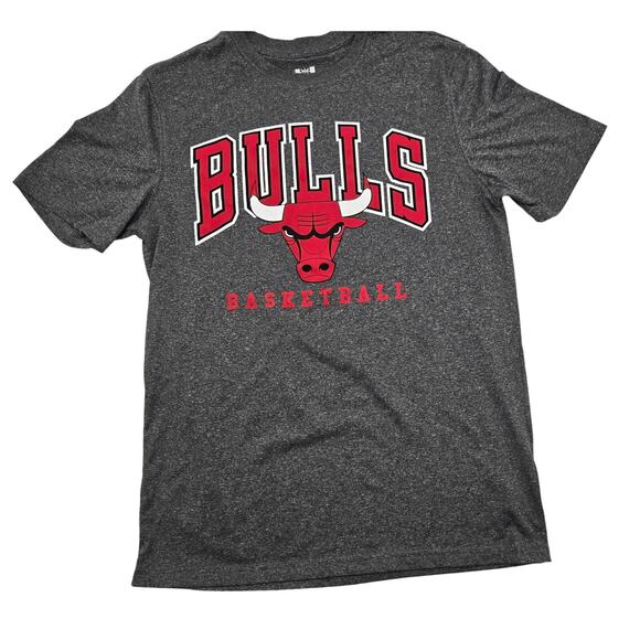 NBA Chicago Bulls Mens Small T-shirt Grey - Picture 1 of 6